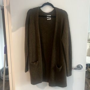 Wilfred Free, Olive Cardigan, M